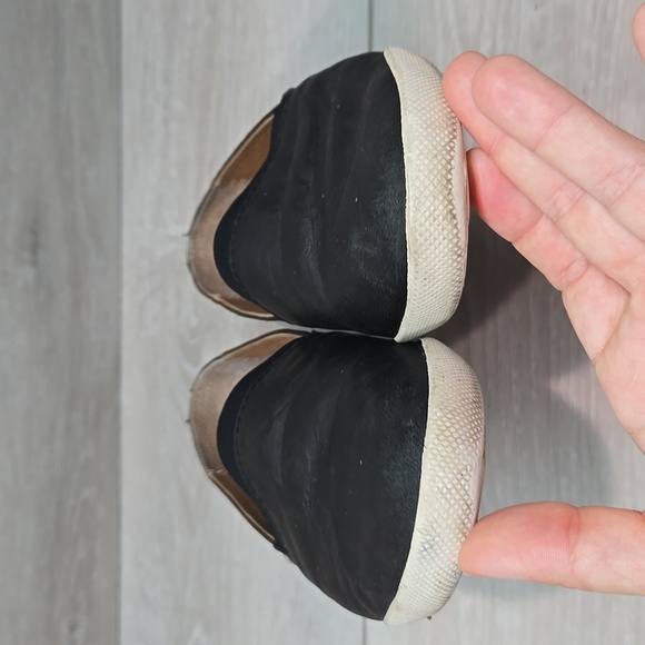 Frye Womem Melanie Black Leather Slip-On Shoes Flats Sz 7.5M - Picture 4 of 12